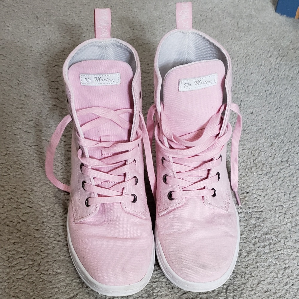 Dr Martens Pink Hackney High Tops